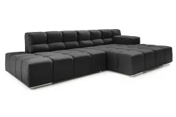 Ecksofa Cube Stoff anthrazit