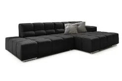 Ecksofa Cube Stoff anthrazit