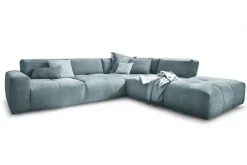 Ecksofa Paddy Stoff navy