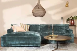 Ecksofa Plantes Cord petrol