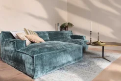 Ecksofa Plantes Cord petrol