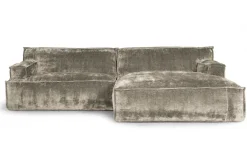 Ecksofa Plantes Cord petrol