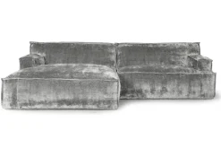 Ecksofa Plantes Cord rost rechts