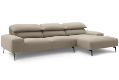 Ecksofa Samara Stoff beige