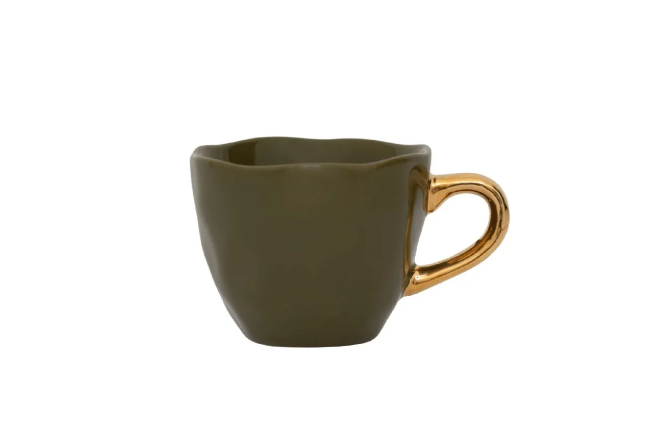 Espressotasse Porzellan grün