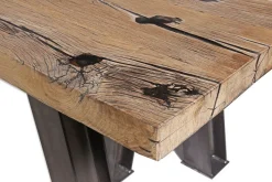 Esstisch aus Alteiche Industrial Style