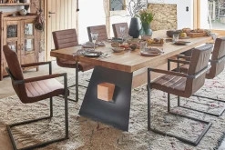 Esstisch Beam Eiche gerade Kante