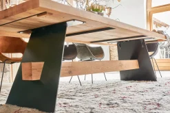 Esstisch Beam Eiche gerade Kante