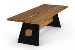 Esstisch Beam Eiche gerade Kante