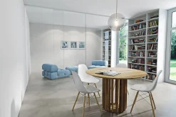 Esstisch Beatrice Eiche geölt D 120 cm