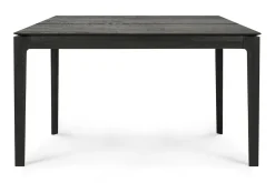 Esstisch Bok Eiche schwarz 140 cm