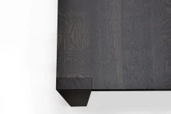 Esstisch Brown Massivholz Nussbaum altgrau gebeizt