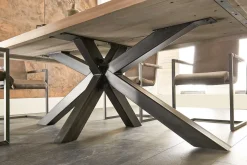 Esstisch Chicago Naturkante ab 200 cm