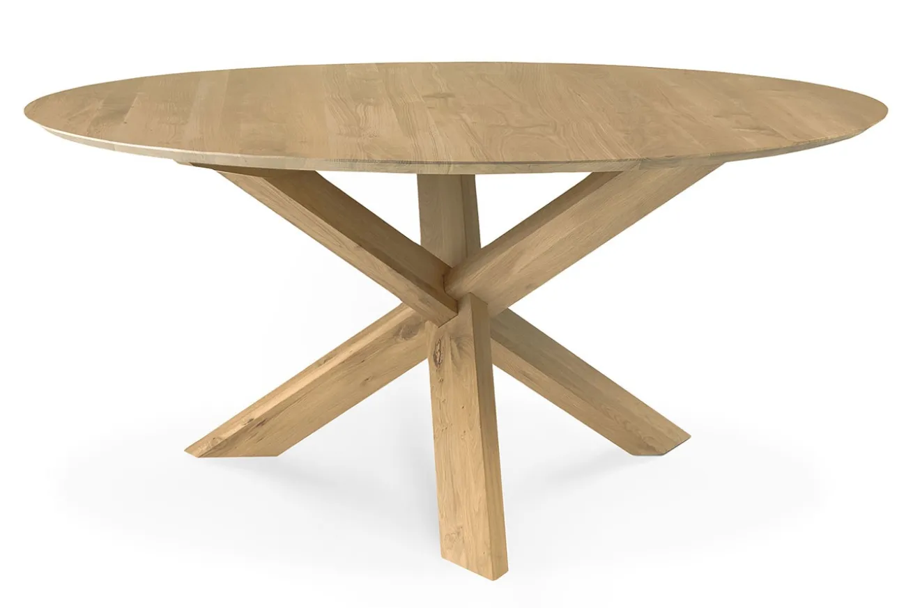 Esstisch Circle Eiche natur D 163 cm