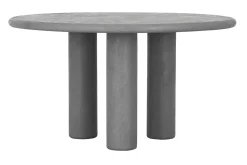 Esstisch Clio 140 Mortex grau D 140 cm