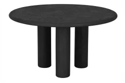 Esstisch Clio 140 Mortex schwarz D 140 cm