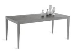 Esstisch Duecento Massivholz Eiche altgrau gebeiz