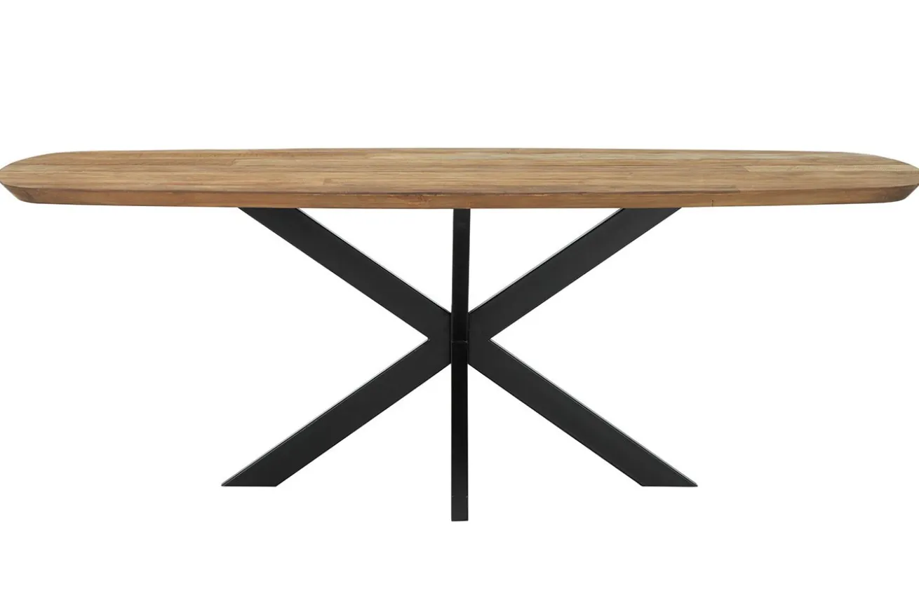 Esstisch Evo Teak natur B 220 cm