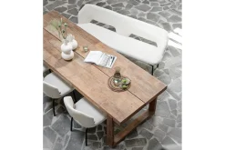 Esstisch Ibiza Teakholz 250 x 100 cm