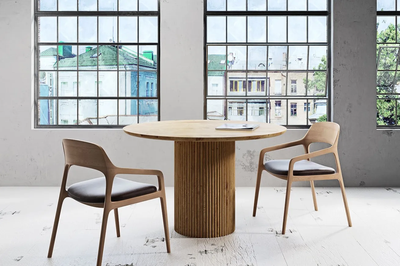 Esstisch Kane Eiche geölt D 120 cm