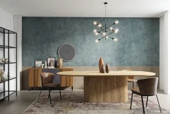 Esstisch Kane Eiche oval B 220 cm