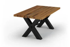 Esstisch Kansas Eiche gerade Kante