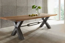 Esstisch Kansas Eiche gerade Kante