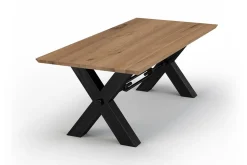 Esstisch Kansas Eiche schweizer Kante