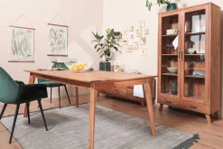 Esstisch Kylie Teak massiv 160 cm