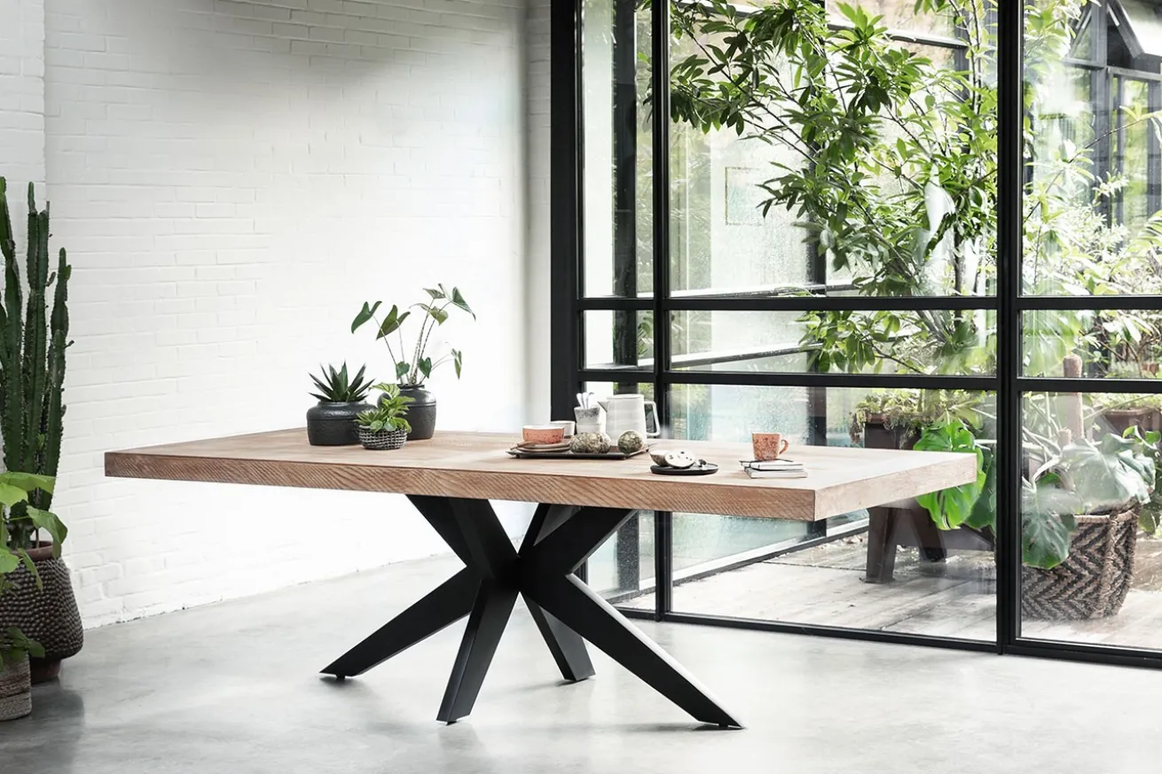 Esstisch Lincoln Teak natur B 260 cm