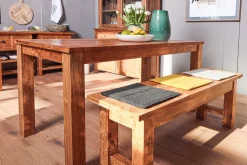 Esstisch Loft Teakholz massiv 160 cm