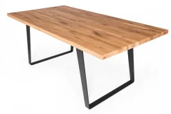 Esstisch LUFI U Wildeiche 180, gerade Kante