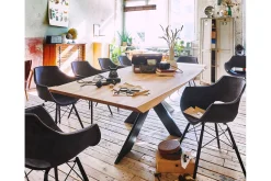 Esstisch Madison Eiche extreme Kante