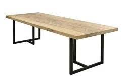 Esstisch Massivholz Alt Eiche geweisst