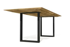 Esstisch Massivholz astige Eiche schweizer Kante