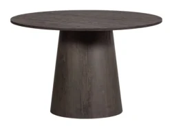 Esstisch Moon rund dunkelbraun D 120 cm