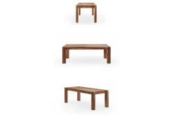 Esstisch Pier One Nussbaum massiv 160