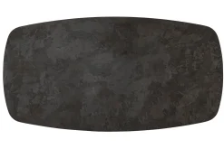 Esstisch Soho Mortex schwarz B 210 cm