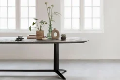 Esstisch Soho Mortex schwarz B 210 cm