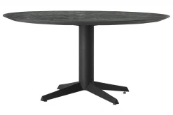 Esstisch Soho Mortex schwarz D 150 cm