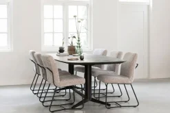 Esstisch Soho Mortex schwarz B 260 cm