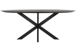 Esstisch Timeless Black Teak 200x100cm