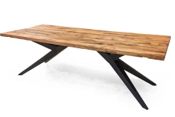Esstisch Wagoon Selected recycelte Alteiche Massivholz