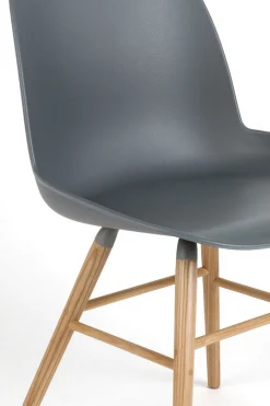 Esszimmerstuhl Albert Kunststoff dunkelgrau