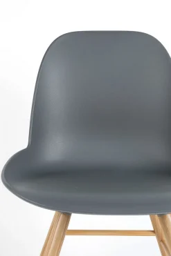 Esszimmerstuhl Albert Kunststoff dunkelgrau