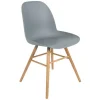 Esszimmerstuhl Albert Kunststoff hellgrau