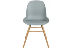 Esszimmerstuhl Albert Kunststoff hellgrau