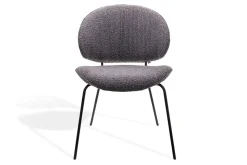 Esszimmerstuhl Alvaro Bouclé grau