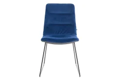 Esszimmerstuhl Arva Light Stoff blau-grau