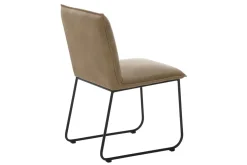 Esszimmerstuhl Benny Stoff braun